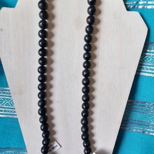 Black Onyx Matte Finish With Design Beads